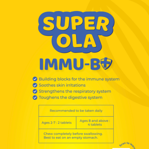 Super Ola Immu-B+ Good For Kids Especially Autism Expiry Date 21/9/2024